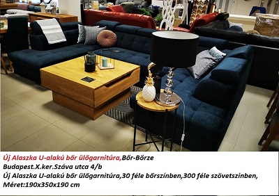 alaszka bőr ülőgarnitúra